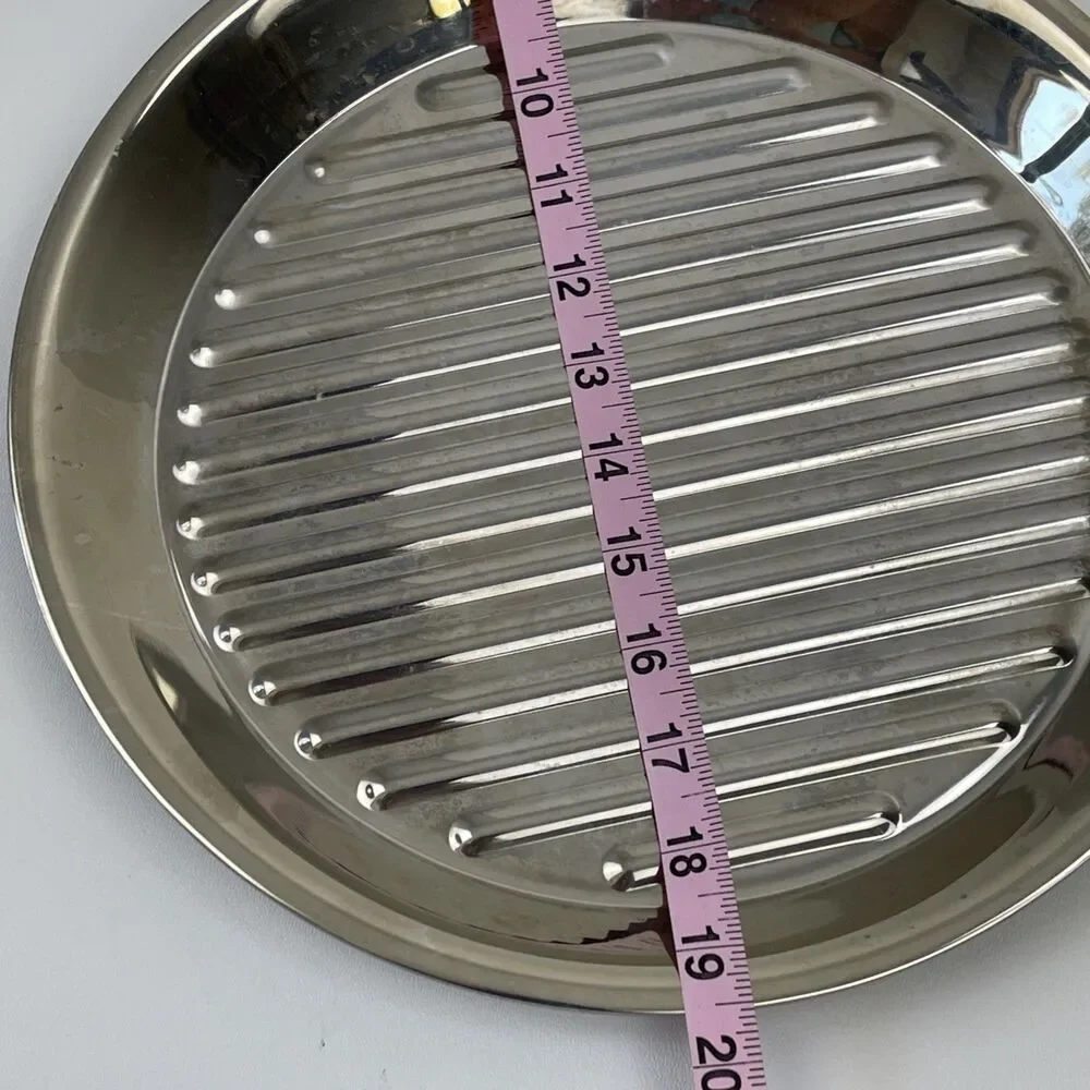 All-Clad Stainless Steel Round Griddle Grill Pan 11”
